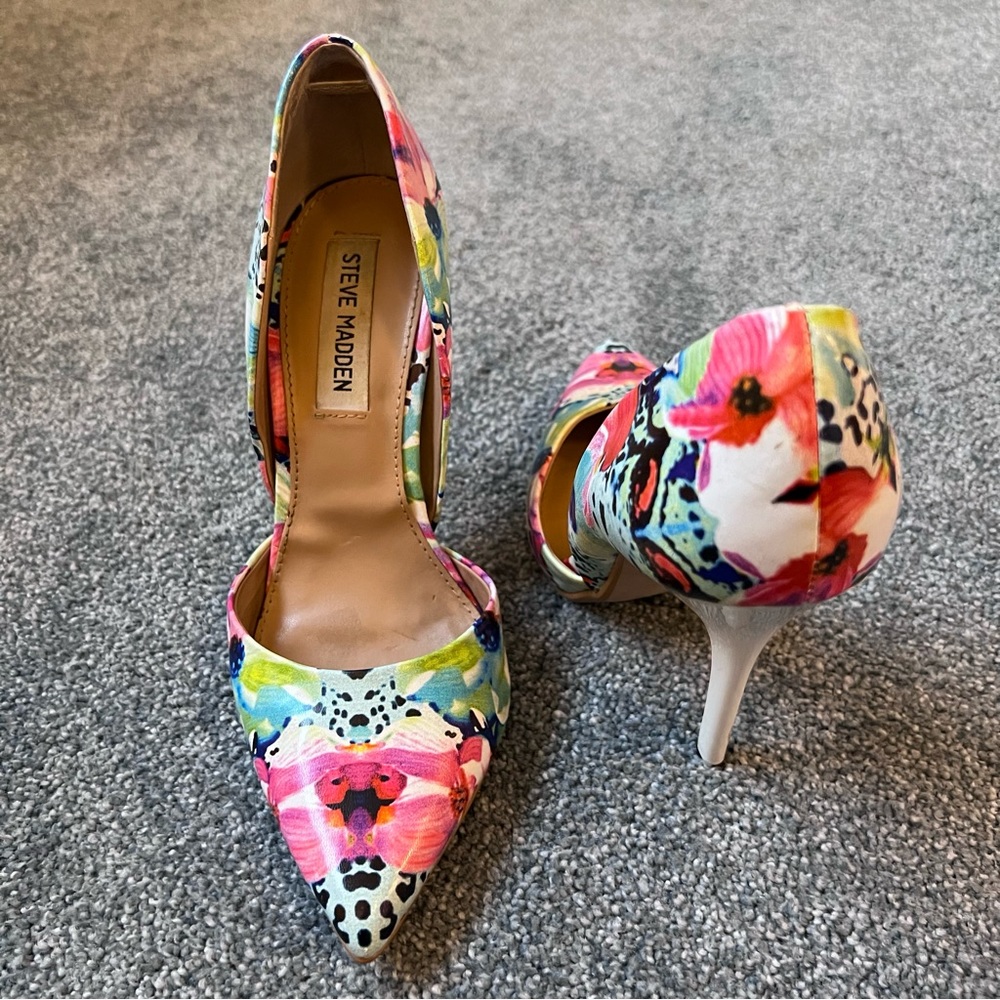 Steve Madden Multicolored Pointed Toe D’orsay Sti… - image 4